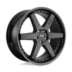 Niche 1Pc M192 Altair 20X9 +25 Gloss Black Matte Black