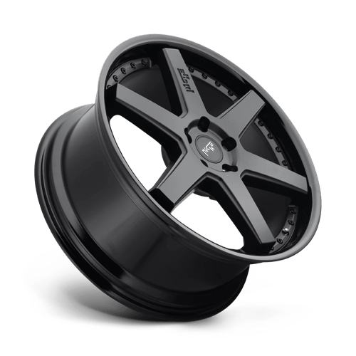 Niche 1Pc M192 Altair 18X8.5 +40 Gloss Black Matte Black