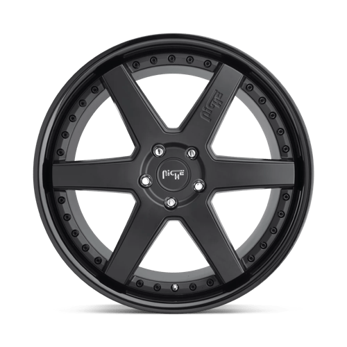 Niche 1Pc M192 Altair 19X10 +50 Gloss Black Matte Black