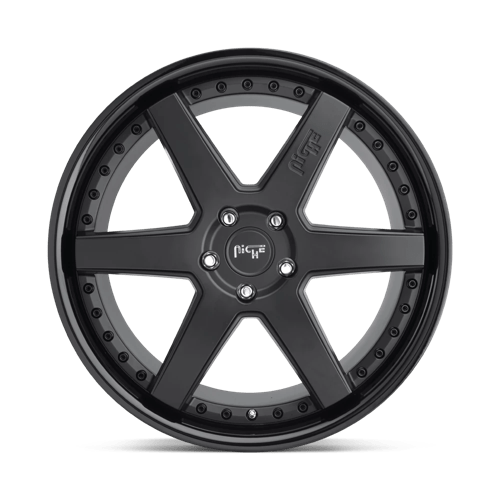 Niche 1Pc M192 Altair 19X8.5 +40 Gloss Black Matte Black