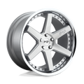 Niche 1Pc M193 Altair 20X10.5 +35 Gloss Silver