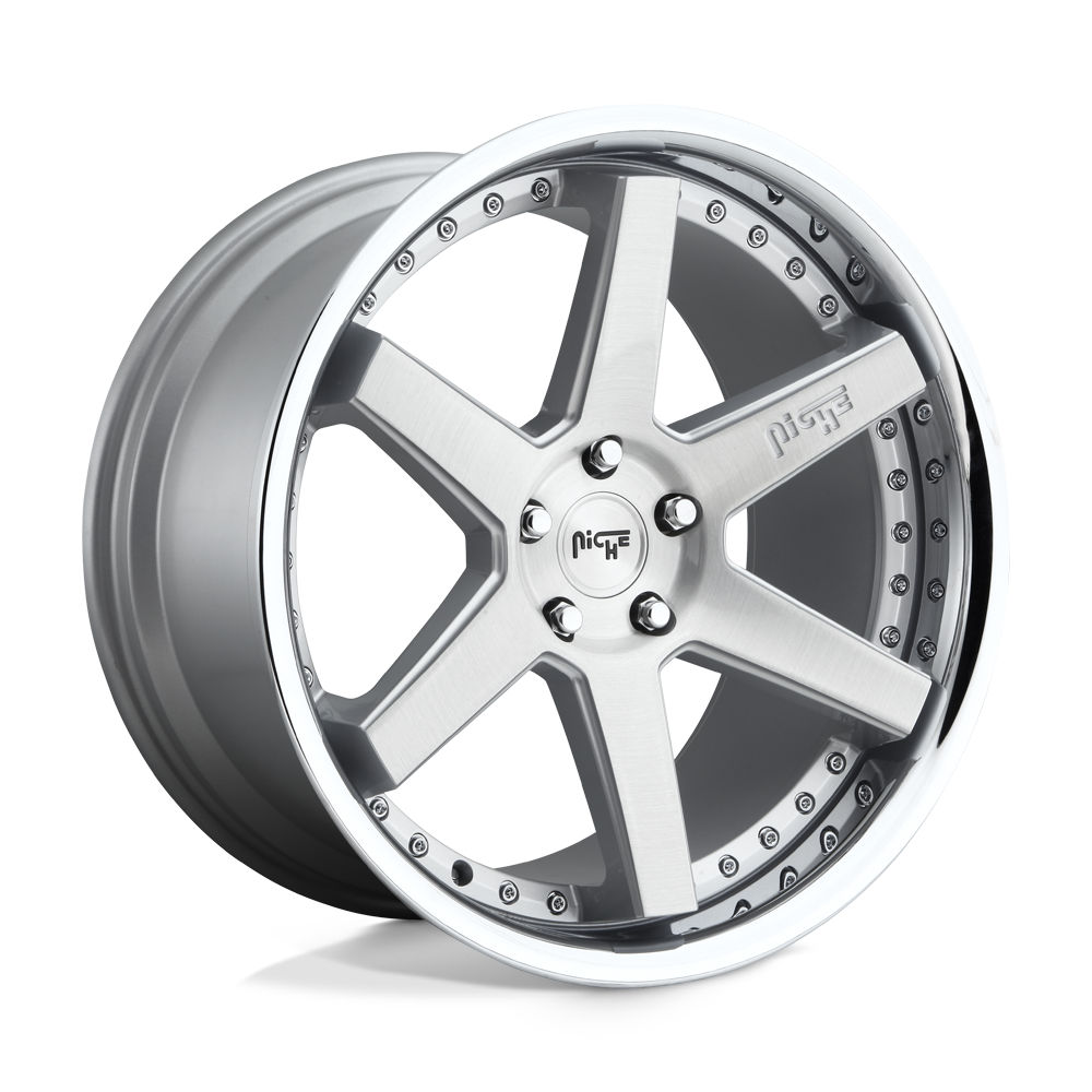 Niche 1Pc M193 Altair 20X10.5 +35 Gloss Silver