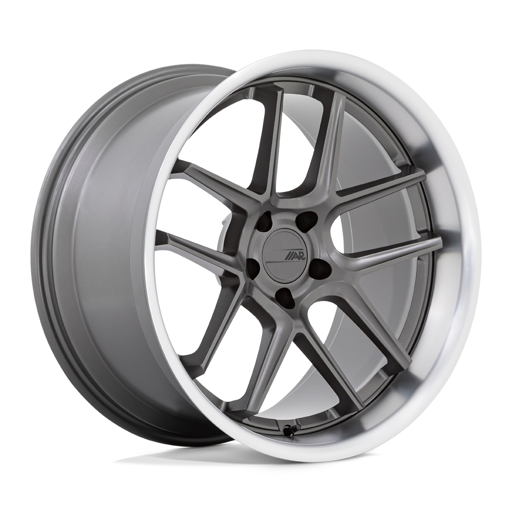 American Racing Ar942 Bishop 20X11 +22 Matte Gunmetal W/ Machined Lip