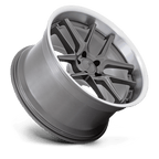 American Racing Ar942 Bishop 20X11 +22 Matte Gunmetal W/ Machined Lip