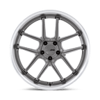 American Racing Ar942 Bishop 20X11 +22 Matte Gunmetal W/ Machined Lip