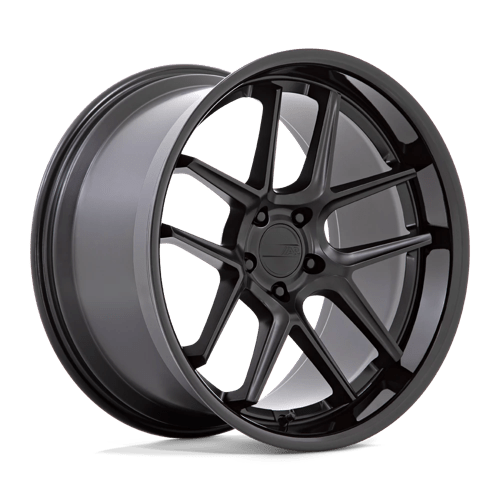 American Racing Ar942 Bishop 20X11 +22 Matte Black W/ Gloss Black Lip