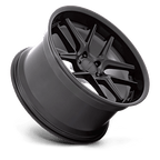 American Racing Ar942 Bishop 20X11 +22 Matte Black W/ Gloss Black Lip