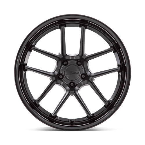 American Racing Ar942 Bishop 20X11 +22 Matte Black W/ Gloss Black Lip