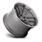 American Racing Ar942 Bishop 20X12 +6 Matte Gunmetal W/ Machined Lip