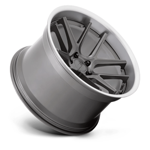 American Racing Ar942 Bishop 20X12 +6 Matte Gunmetal W/ Machined Lip