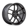 American Racing Ar942 Bishop 20X9.5 +15 Matte Black W/ Gloss Black Lip
