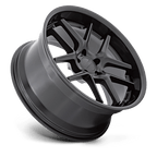 American Racing Ar942 Bishop 20X11 +22 Matte Black W/ Gloss Black Lip