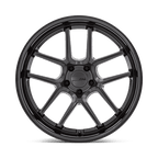American Racing Ar942 Bishop 20X11 -6 Matte Black W/ Gloss Black Lip