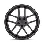 American Racing Ar942 Bishop 20X12 +6 Matte Black W/ Gloss Black Lip