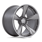 American Racing Ttf 20X9.5 +15 Matte Anthracite W/ Machined L
