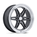 American Racing Ar953 Groove 6 Drag 17X10 +38 Anthracite W/ Diamond Cut Lip