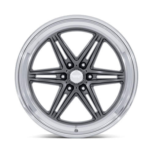 American Racing Ar953 Groove 6 Drag 17X10 +38 Anthracite W/ Diamond Cut Lip