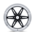 American Racing Ar953 Groove 6 Drag 22X9.5 +25 Gloss Black Milled W/ Dc Lip