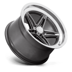 American Racing Vintage Vn514 Groove 20X8.5 +6 Anthracite W/ Diamond Cut Lip