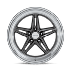 American Racing Vintage Vn514 Groove 20X10 -20 Anthracite W/ Diamond Cut Lip