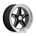 American Racing Vintage Vn514 Groove 20X10 -20 Gloss Black W/ Diamond Cut Lip