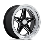 American Racing Vintage Vn514 Groove 20X10 +6 Gloss Black W/ Diamond Cut Lip