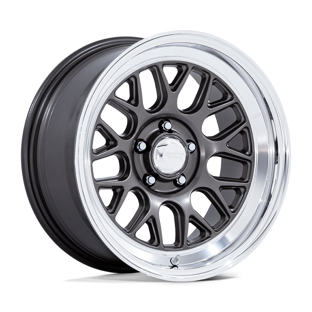 American Racing Vintage Vn516 G-Force 18X10 +25 Matte Anthracite W/ Dc-Lip