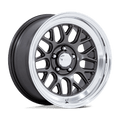 American Racing Vintage VN516 G-FORCE 18X10 +0 MATTE ANTHRACITE W/ DIAMOND CUT LIP