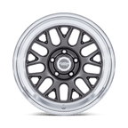 American Racing Vintage Vn516 G-Force 17X10 +25 Matte Anthracite W/ Dc-Lip