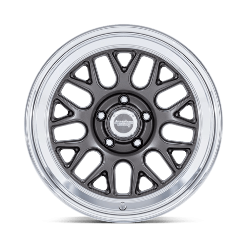 American Racing Vintage Vn516 G-Force 17X8 +20 Matte Anthracite W/ Dc-Lip