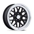 American Racing Vintage Vn516 G-Force 17X7 +0 Gloss Black W/ Dc-Lip