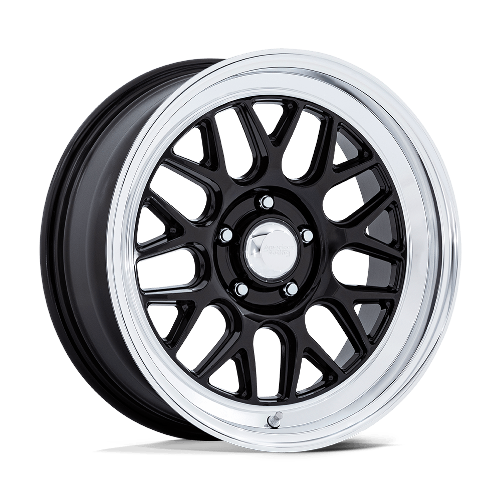 American Racing Vintage Vn516 G-Force 17X7 +0 Gloss Black W/ Dc-Lip