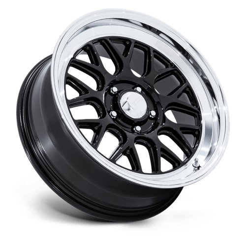 American Racing Vintage Vn516 G-Force 17X9 +0 Gloss Black W/ Dc-Lip