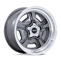 American Racing Vintage Vn517 Marauder 20X10 +6 Anthracite W/ Diamond Cut Lip