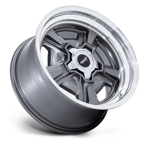 American Racing Vintage Vn517 Marauder 18X9 +6 Anthracite W/ Diamond Cut Lip