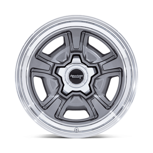 American Racing Vintage Vn517 Marauder 20X8.5 +6 Anthracite W/ Diamond Cut Lip