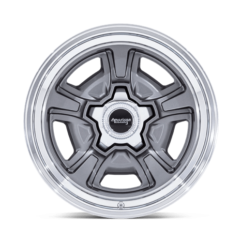 American Racing Vintage Vn517 Marauder 20X10 +6 Anthracite W/ Diamond Cut Lip