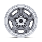 American Racing Vintage Vn517 Marauder 18X8 +0 Anthracite W/ Diamond Cut Lip