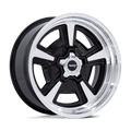 American Racing Vintage Vn517 Marauder 22X9 +6 Gloss Black Mch W/ Dia-Cut Lip