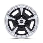American Racing Vintage Vn517 Marauder 20X8.5 +6 Gloss Black Mch W/ Dia-Cut Lip