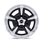American Racing Vintage Vn517 Marauder 22X10 +6 Gloss Black Mch W/ Dia-Cut Lip