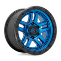 Fuel 1Pc D790 Ammo 17X9 -12 Blue W/ Black Lip