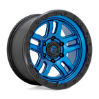Fuel 1Pc D790 Ammo 17X9 -12 Blue W/ Black Lip