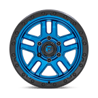 Fuel 1Pc D790 Ammo 20X10 -18 Blue W/ Black Lip