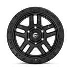 Fuel 1Pc D700 Ammo 17X9 +1 Matte Black