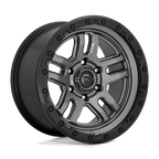 Fuel 1Pc D701 Ammo 20X10 -18 Matte Gunmetal Black Bead Ring