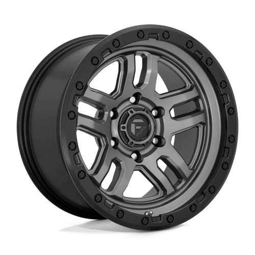 Fuel 1Pc D701 Ammo 20X10 -18 Matte Gunmetal Black Bead Ring