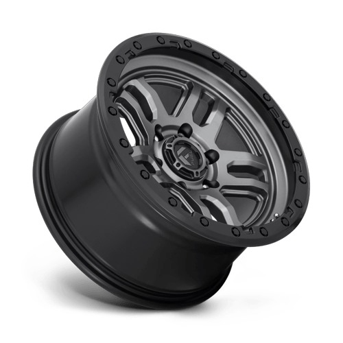 Fuel 1Pc D701 Ammo 20X10 -18 Matte Gunmetal Black Bead Ring