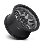 Fuel 1Pc D701 Ammo 17X9 +1 Matte Gunmetal Black Bead Ring