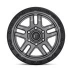 Fuel 1Pc D701 Ammo 20X10 -18 Matte Gunmetal Black Bead Ring